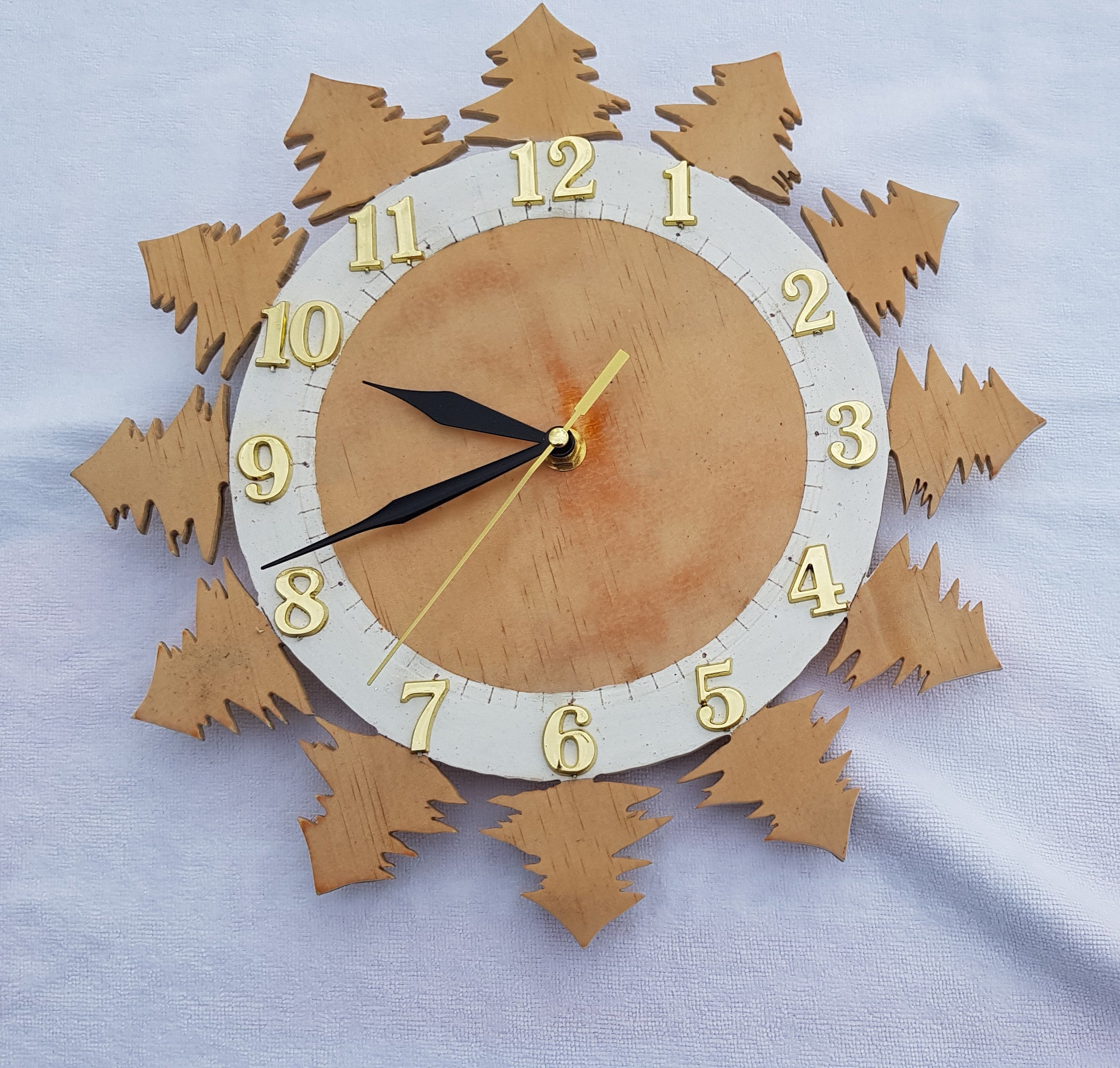 Pinetree clock (Natural)
