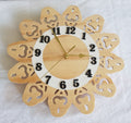 60 cutout clock (Natural)