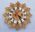 72 cutout clock (Natural)