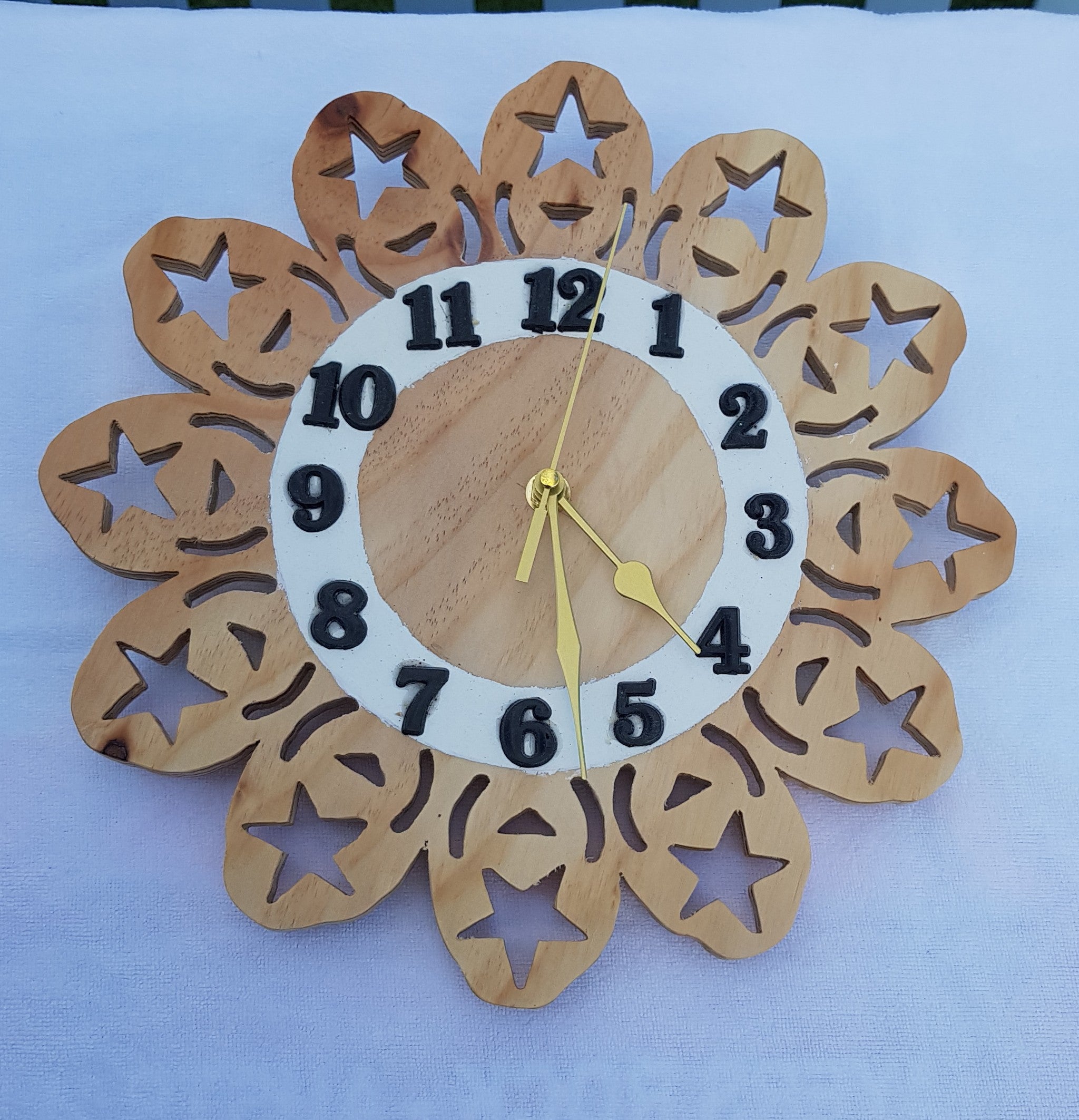 Star clock (Natural)